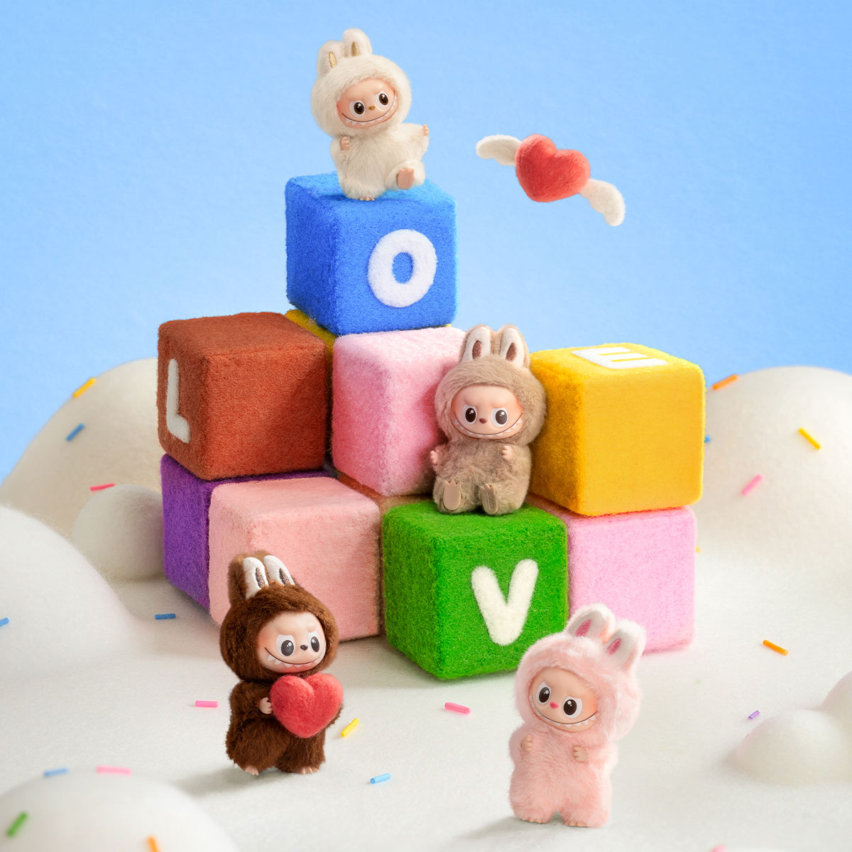 Labubu The Monsters – Pin for Love A–M (Single Box / Full Set)