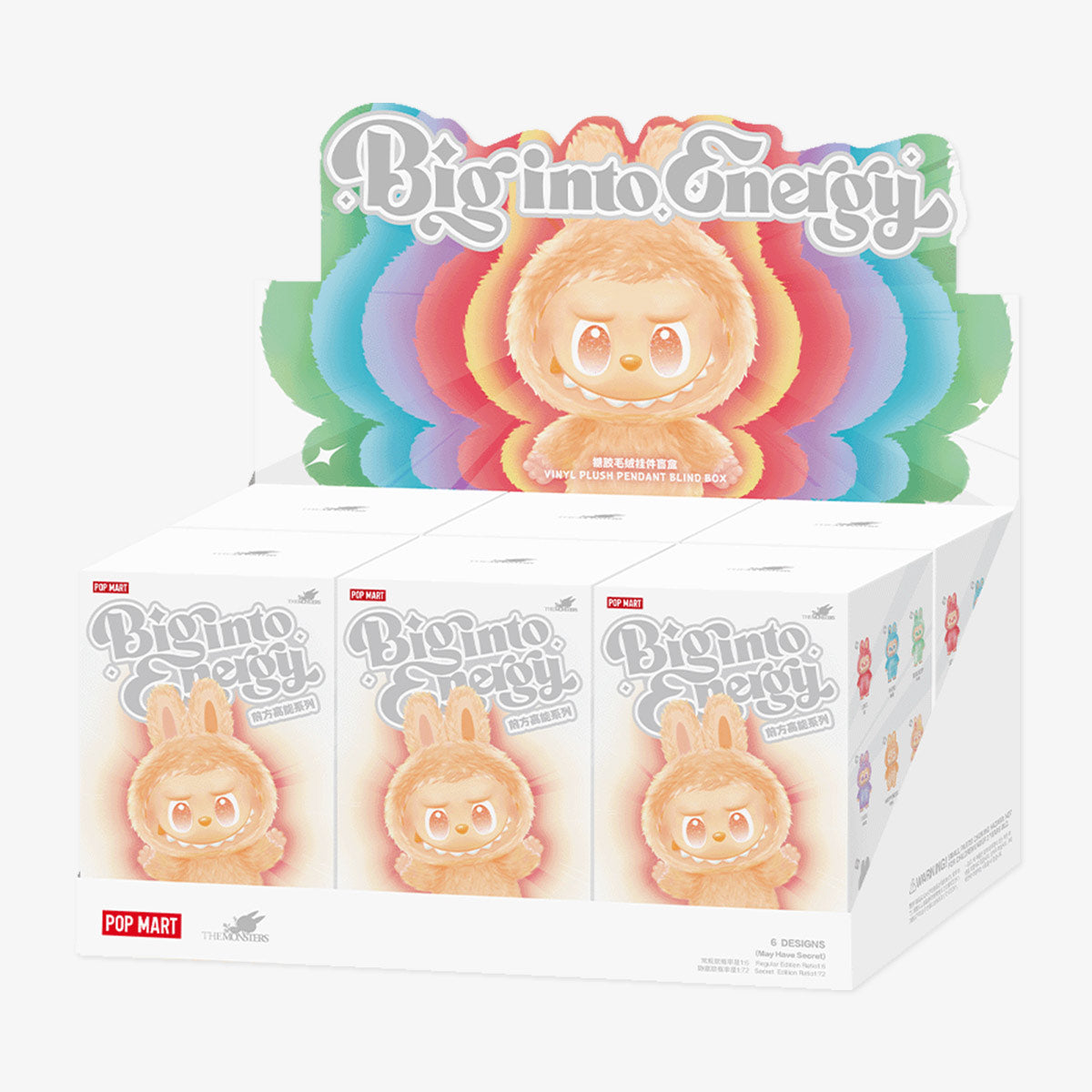 LABUUラブブTHE MONSTERSBig into Energy2set THE MONSTERS BIG INTO ENERGY PLUSH BLIND BOX FIGURE GIFT -LOVE HOT