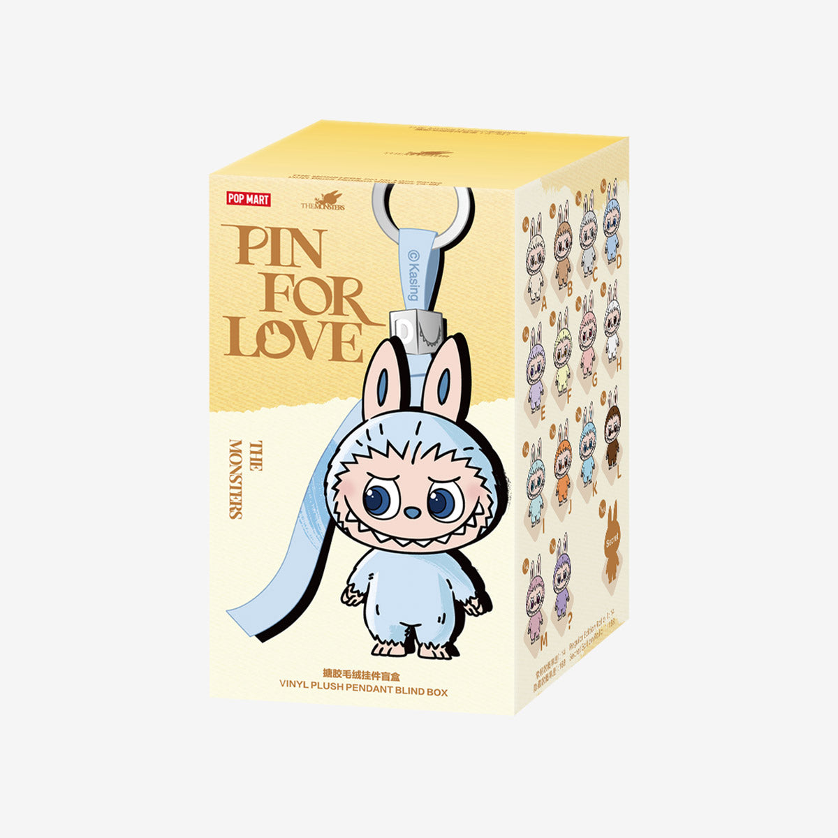 Labubu The Monsters – Pin for Love A–M (Single Box / Full Set)