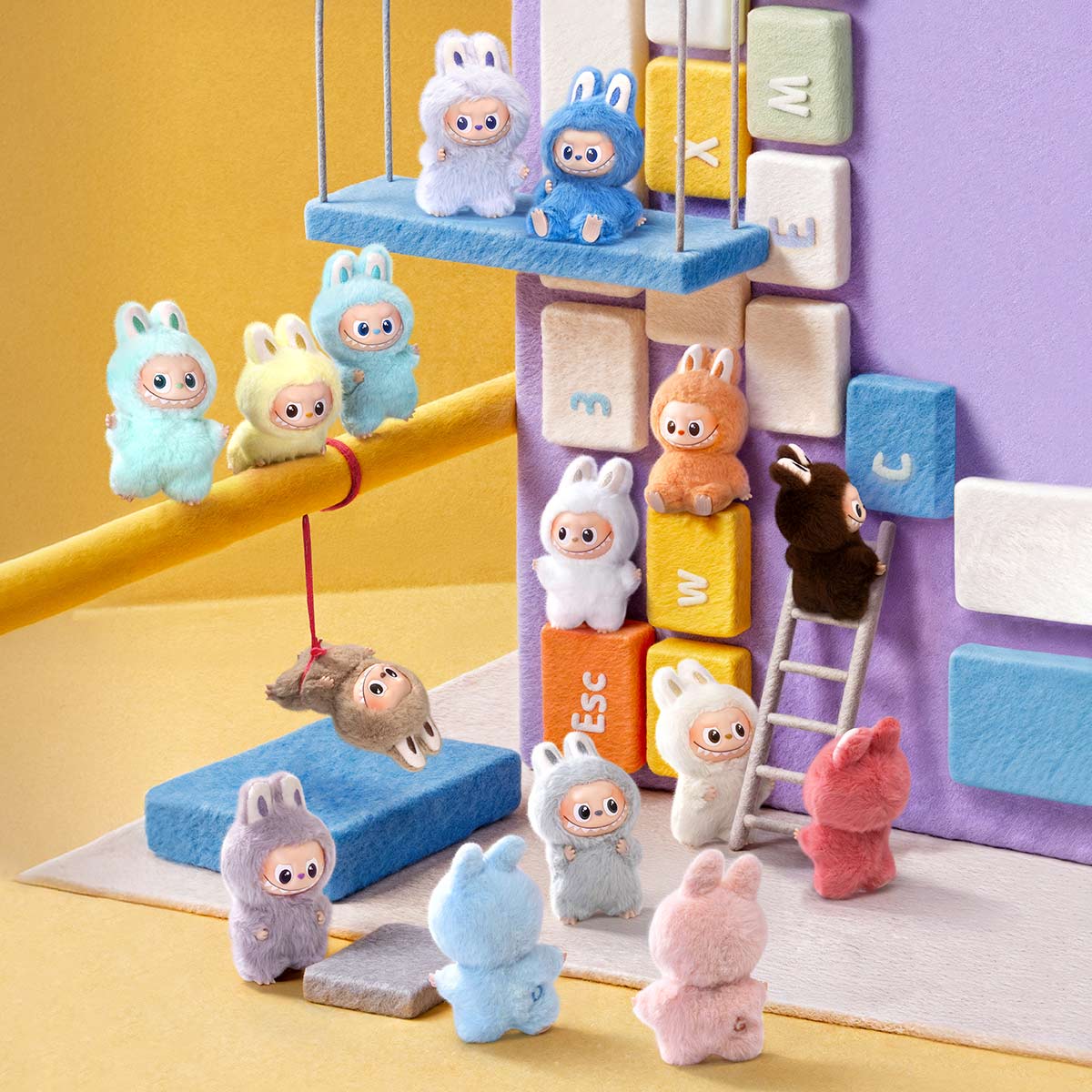 Labubu The Monsters – Pin for Love A–M (Single Box / Full Set