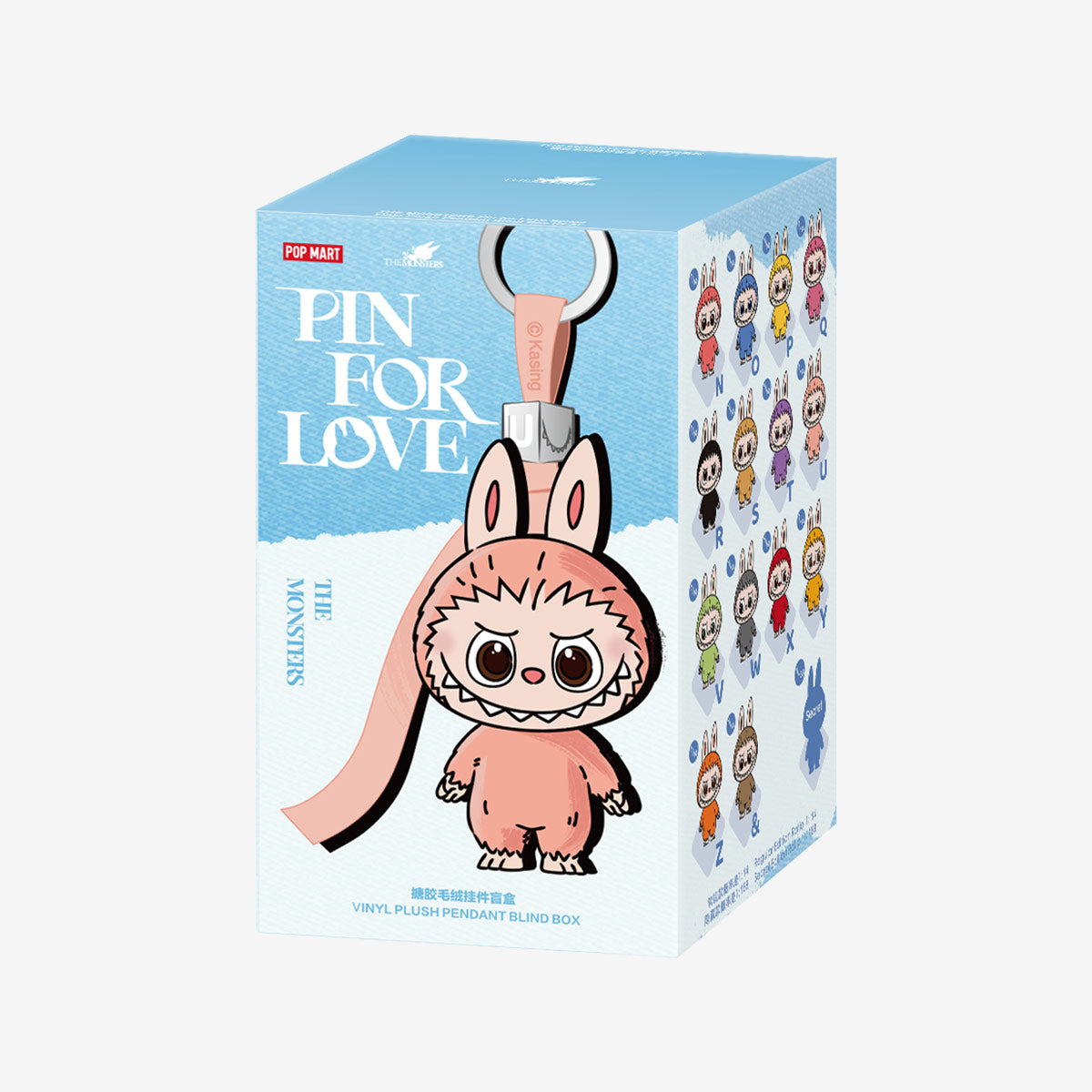 Labubu The Monsters – Pin for Love N–Z (Single box / Full set)